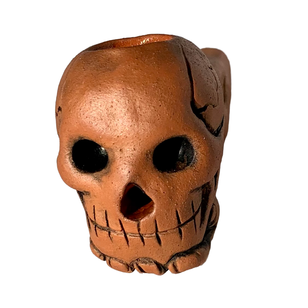 Skeleton Skull Pipe