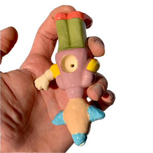 
                  
                    Load image into Gallery viewer, Krusty the Clown Pipe
                  
                