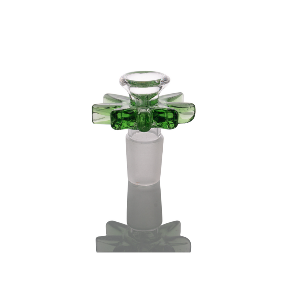 
                  
                    Load image into Gallery viewer, Heady Hemp Leaf Male Joint  14mm &amp;amp; 18mm Bowl
                  
                