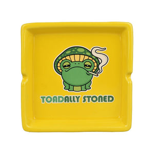 
                  
                    Load image into Gallery viewer, Toadally Stoned Ceramic Ashtray
                  
                