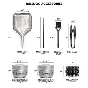 
                  
                    Load image into Gallery viewer, BULLDOG Smell Proof Bag and session kit
                  
                