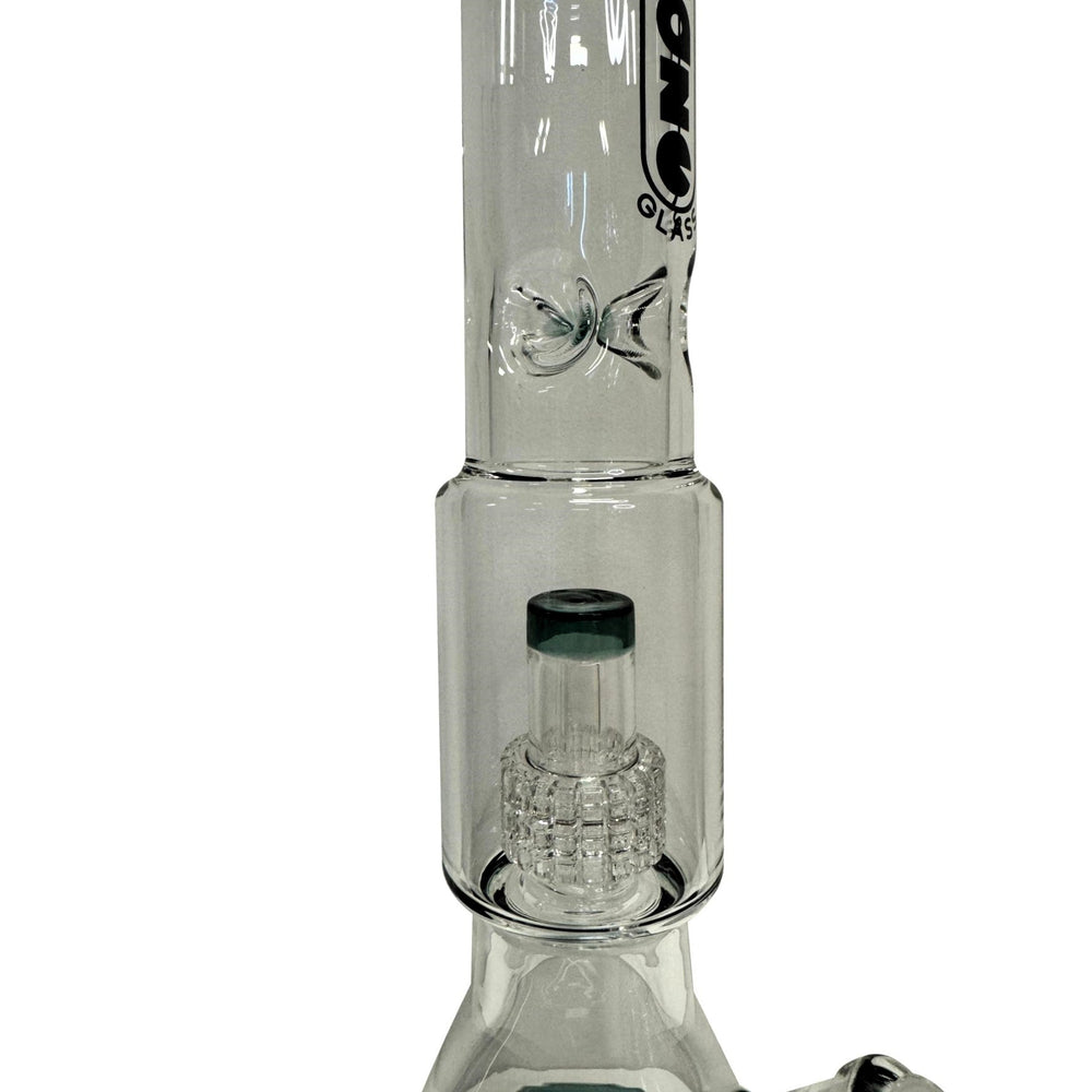 
                  
                    Load image into Gallery viewer, 16&amp;quot; Striped Glass Water Pipe
                  
                