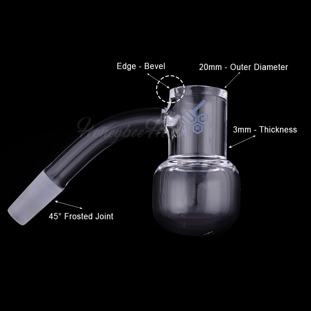 
                  
                    Load image into Gallery viewer, HONEY KETTLE QUARTZ BANGER - 45° DEGREE | YL
                  
                