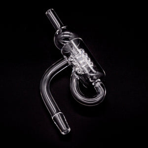
                  
                    Load image into Gallery viewer, HONEY RECYCLER QUARTZ BANGER | YL
                  
                