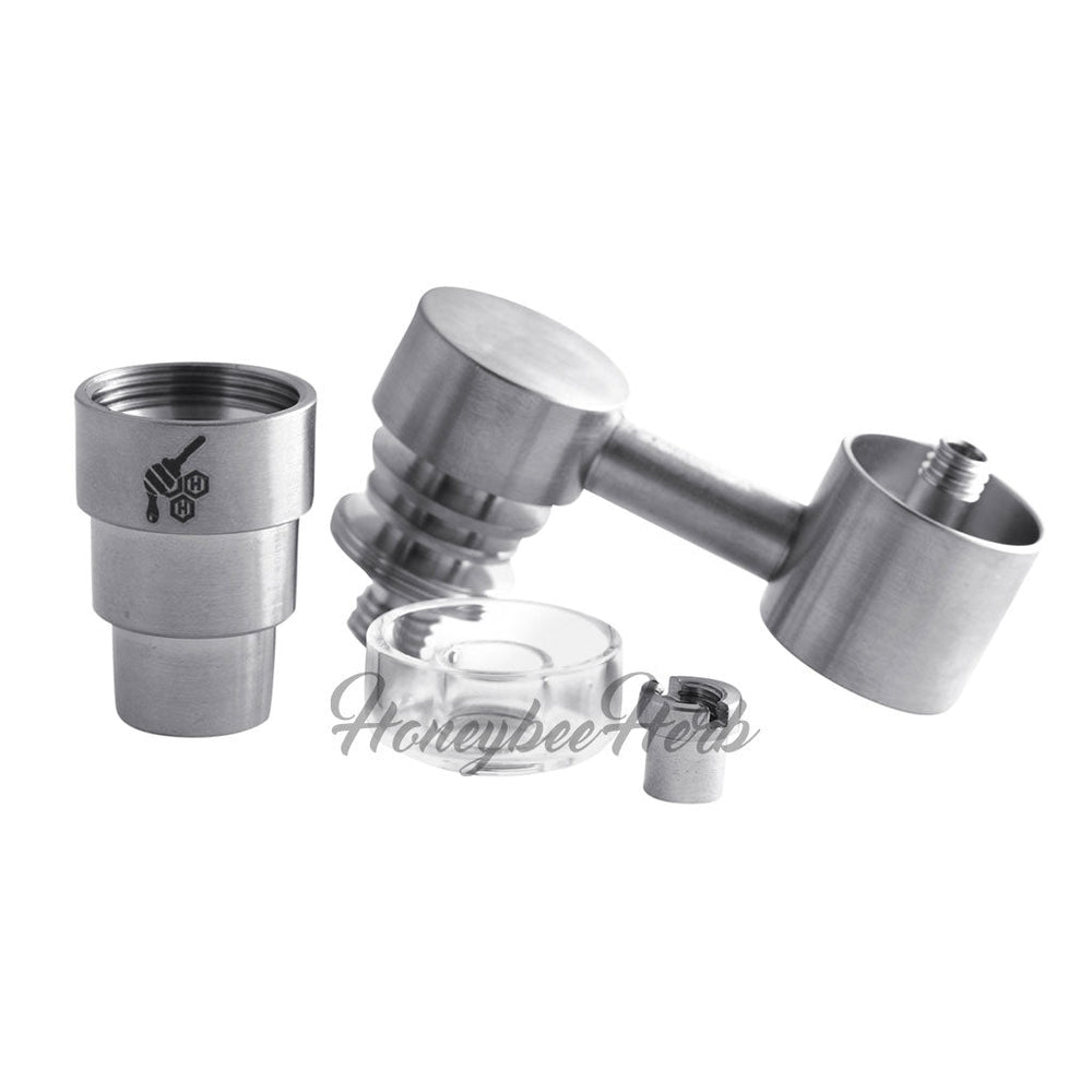 
                  
                    Load image into Gallery viewer, TITANIUM 4 IN 1 SIDECAR HYBRID BANGER DAB NAIL
                  
                