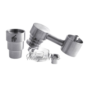 
                  
                    Load image into Gallery viewer, TITANIUM 4 IN 1 SIDECAR HYBRID BANGER DAB NAIL
                  
                