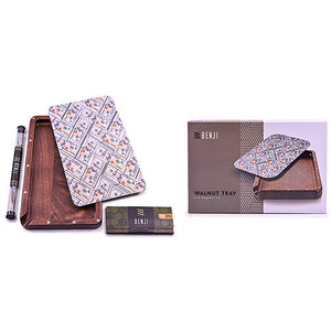 
                  
                    Load image into Gallery viewer, Benji - Walnut Tray w/ Magnetic Lid Kit - USD
                  
                