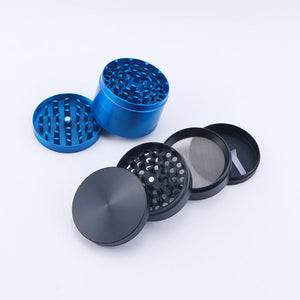 
                  
                    Load image into Gallery viewer, Large 4 Piece Zinc Alloy Metal Grinder
                  
                