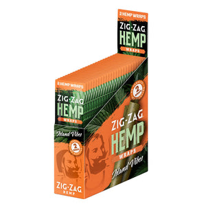 
                  
                    Load image into Gallery viewer, Zig Zag Hemp Wraps - 2pk 25pcs
                  
                
