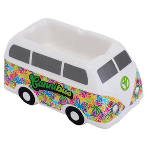 
                  
                    Load image into Gallery viewer, Hippie Bus Ceramic Ashtray - 5.5&amp;quot;x3&amp;quot;
                  
                