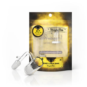 
                  
                    Load image into Gallery viewer, HONEY &amp;amp; MILK ENAIL QUARTZ BANGER - 90° DEGREE | YL
                  
                