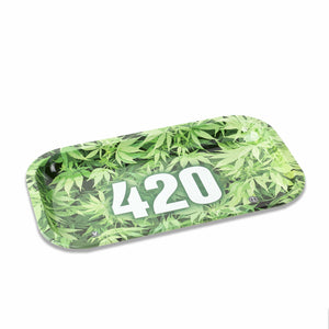 
                  
                    Load image into Gallery viewer, 420 Green Metal Rollin&amp;#39; Tray
                  
                