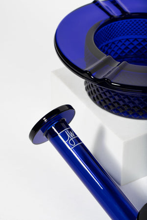 
                  
                    Load image into Gallery viewer, Vintage Style Ceramic Ashtray - Cobalt
                  
                