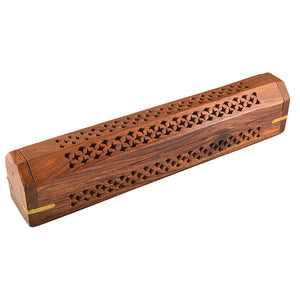 
                  
                    Load image into Gallery viewer, Celestial Coffin 12&amp;quot; Incense Burner
                  
                