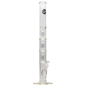 
                  
                    Load image into Gallery viewer, LA Pipes Thick Glass Straight Showerhead Perc Bong
                  
                