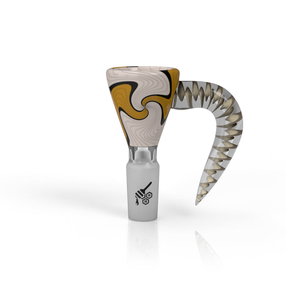 
                  
                    Load image into Gallery viewer, MARTINI SPLASH HORN PULL BONG SLIDE
                  
                