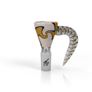 
                  
                    Load image into Gallery viewer, MARTINI SPLASH HORN PULL BONG SLIDE
                  
                