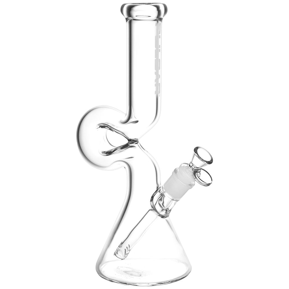 
                  
                    Load image into Gallery viewer, Handle Glass Beaker Zong Water Pipe | 12&amp;quot; | 14mm F
                  
                