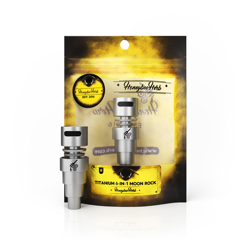 
                  
                    Load image into Gallery viewer, TITANIUM 6 IN 1 MOON ROCK DAB NAIL
                  
                