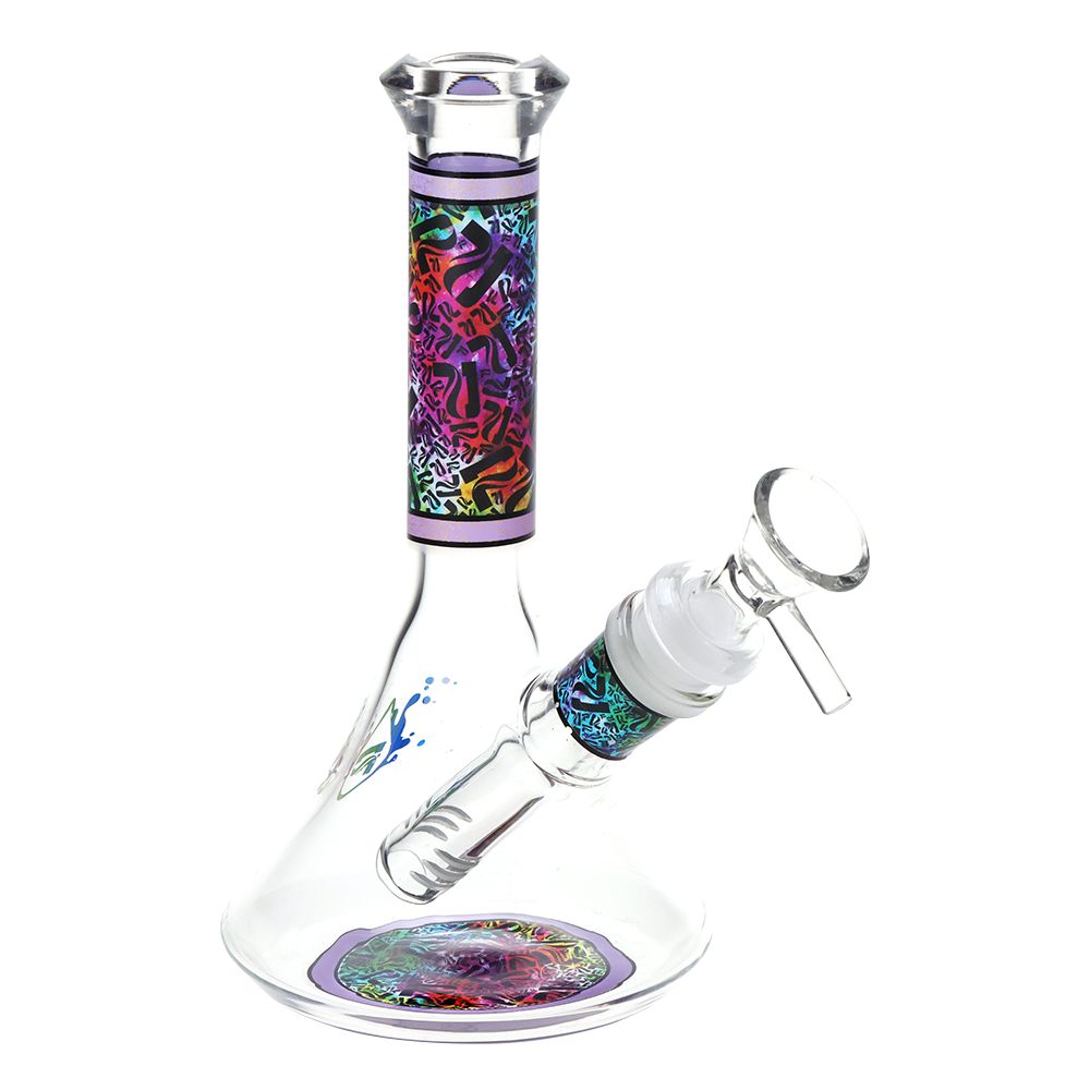 
                  
                    Load image into Gallery viewer, Design Series Flared Beaker Glass Water Pipe | 6.75&amp;quot; | 14mm F
                  
                