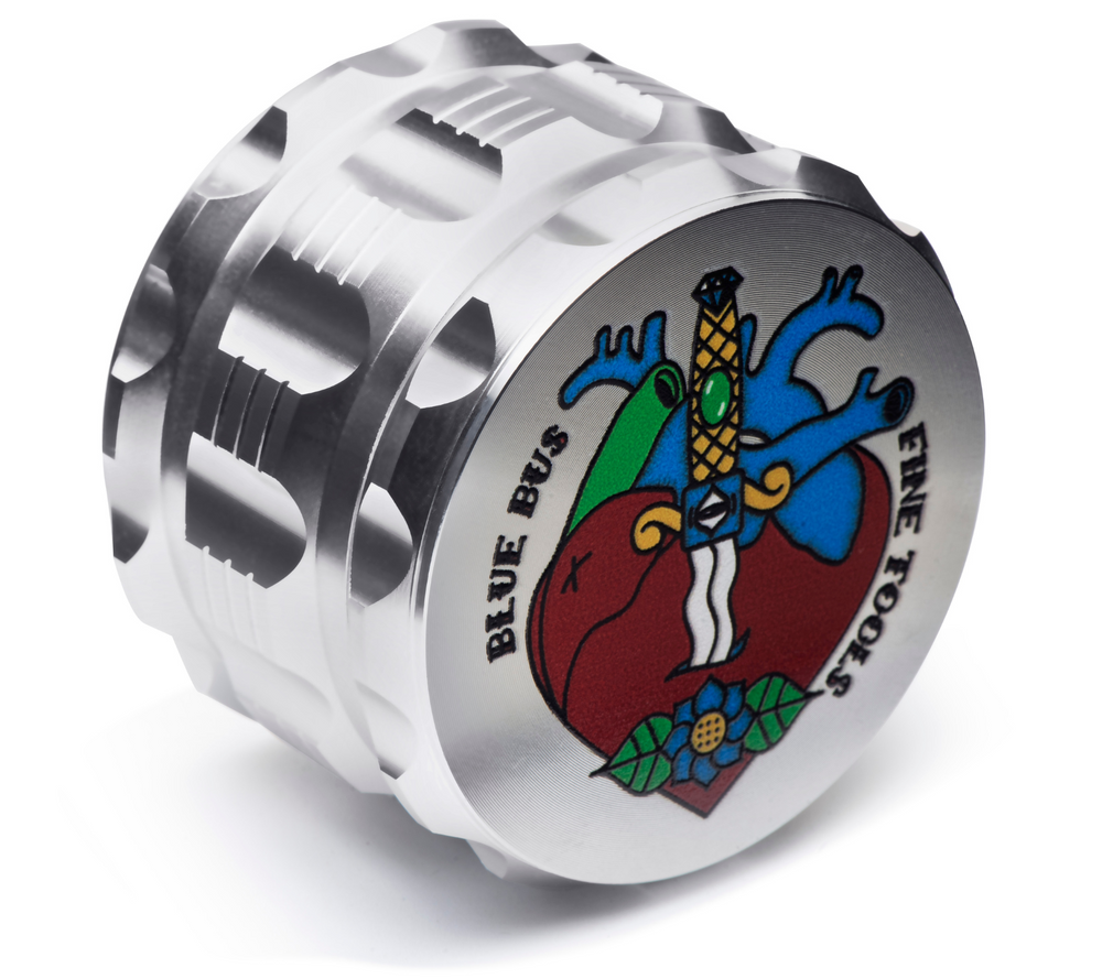 
                  
                    Load image into Gallery viewer, Bluebus GA Grinder Silver 2.5&amp;quot;
                  
                