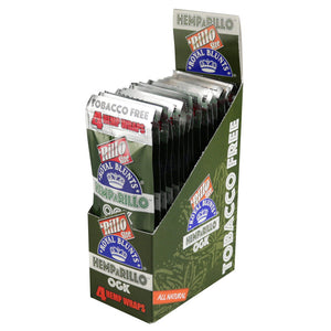 
                  
                    Load image into Gallery viewer, Royal Blunts Hemparillo Hemp Wraps 4pack 15 pcs
                  
                