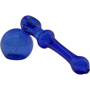 
                  
                    Load image into Gallery viewer, Glass Hammer Bubbler Pipe (Various Colors)
                  
                