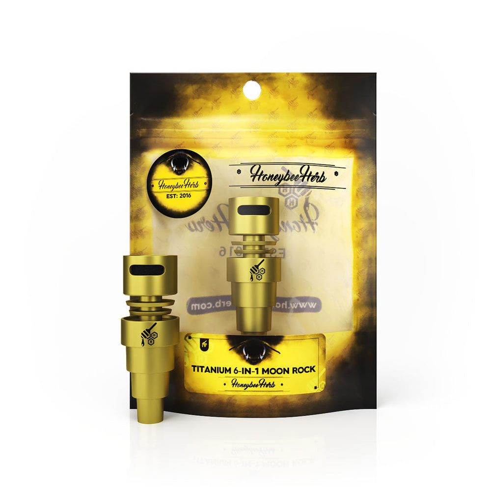 
                  
                    Load image into Gallery viewer, TITANIUM 6 IN 1 MOON ROCK DAB NAIL
                  
                