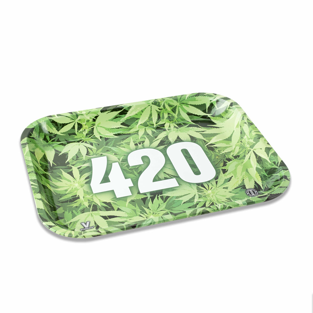 
                  
                    Load image into Gallery viewer, 420 Green Metal Rollin&amp;#39; Tray
                  
                