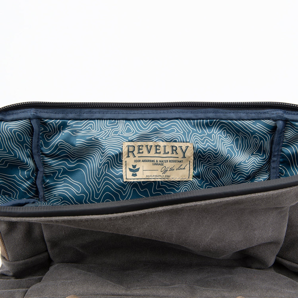 
                  
                    Load image into Gallery viewer, Revelry Drifter - Smell Proof Rolltop Backpack
                  
                
