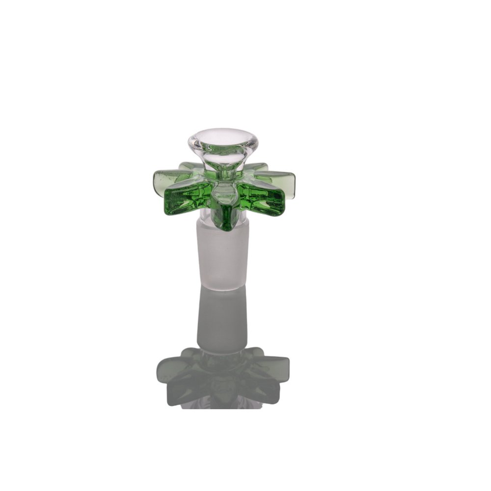 
                  
                    Load image into Gallery viewer, Heady Hemp Leaf Male Joint  14mm &amp;amp; 18mm Bowl
                  
                
