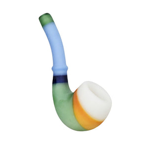 
                  
                    Load image into Gallery viewer, Playtime Sandblasted Sherlock Glass Pipe - 6&amp;quot; / Colors Vary
                  
                