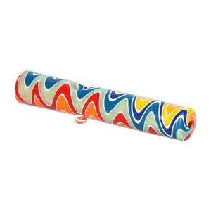 
                  
                    Load image into Gallery viewer, Rainbow Wig Wag Steamroller Glass Hand Pipe - 5&amp;quot;
                  
                