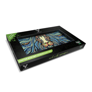 
                  
                    Load image into Gallery viewer, Tribal Lion Glass Rollin&amp;#39; Tray
                  
                