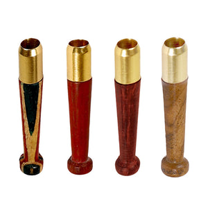 
                  
                    Load image into Gallery viewer, Wood Taster Bat w/ Brass Tip | Colors Vary
                  
                