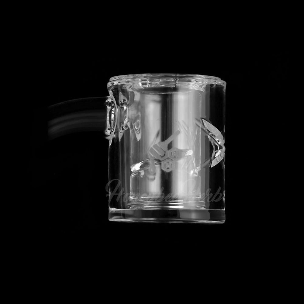 
                  
                    Load image into Gallery viewer, HONEY CHAMBER QUARTZ BANGER - 90° DEGREE | YL
                  
                
