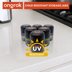 
                  
                    Load image into Gallery viewer, Ongrok 80ml Child Resistant Jar | 6 Pack
                  
                