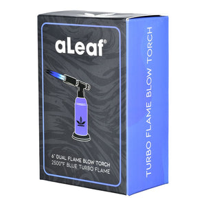 
                  
                    Load image into Gallery viewer, aLeaf Turbo Flame Dual Jet Blow Torch | 6&amp;quot;
                  
                