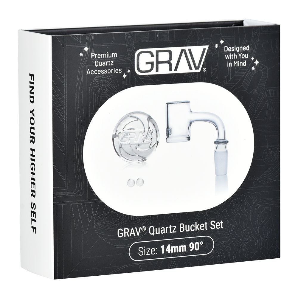 
                  
                    Load image into Gallery viewer, GRAV Seamless Quartz Banger Set | 4pc | 14mm M
                  
                