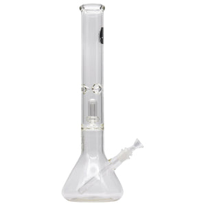 
                  
                    Load image into Gallery viewer, Thick Glass Beaker Showerhead Perc Bong
                  
                