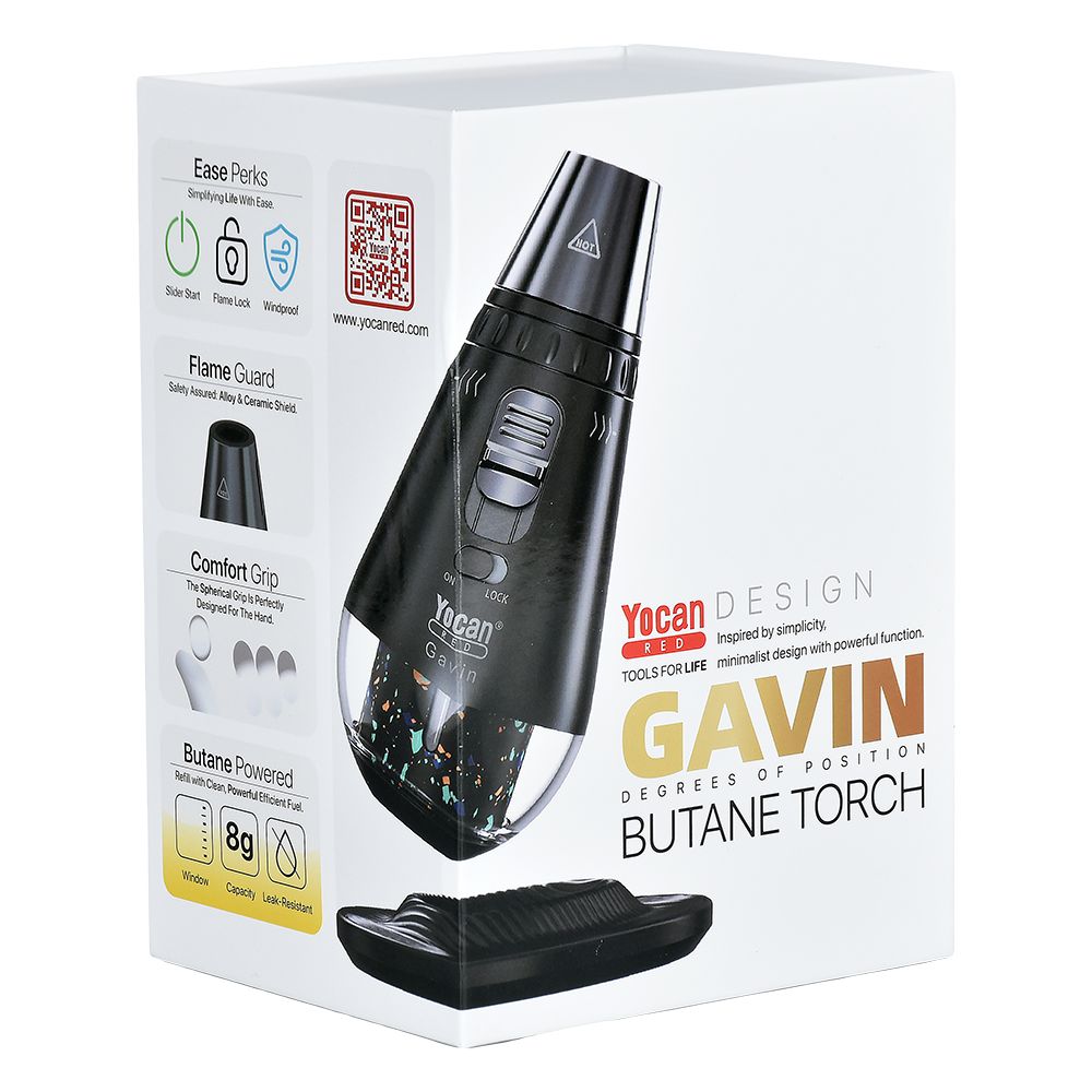 
                  
                    Load image into Gallery viewer, Yocan Red Gavin Single Jet Torch Lighter
                  
                