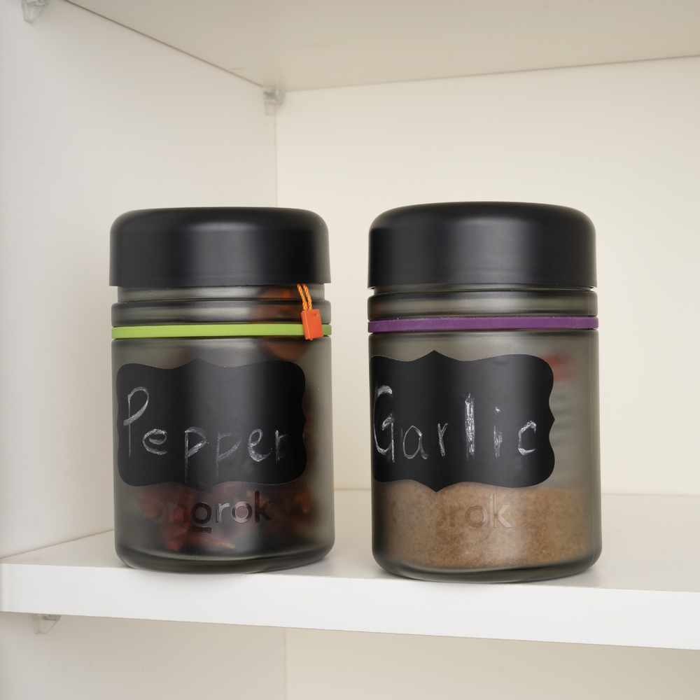 
                  
                    Load image into Gallery viewer, Ongrok 500ml Child Resistant Jars, 2 pack
                  
                
