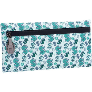 
                  
                    Load image into Gallery viewer, Smell Proof Zippered Fabric Pouch | 11&amp;quot; x 6&amp;quot;
                  
                
