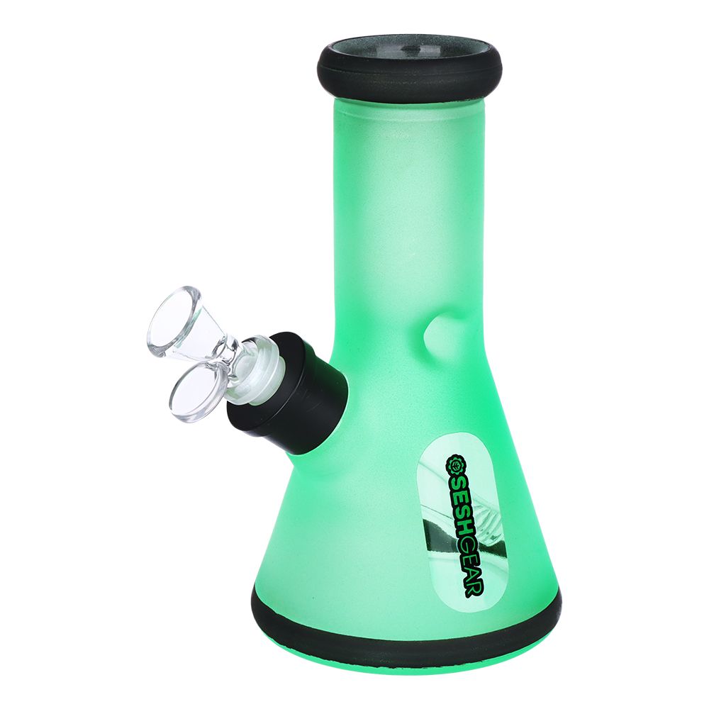 
                  
                    Load image into Gallery viewer, SeshGear Glass Beaker Water Pipe Smokers&amp;#39; Kit | 8&amp;quot; | 14mm F
                  
                