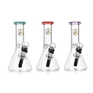 
                  
                    Load image into Gallery viewer, Daily Driver 8&amp;quot; Beaker w/ American Color Accents - Purple
                  
                