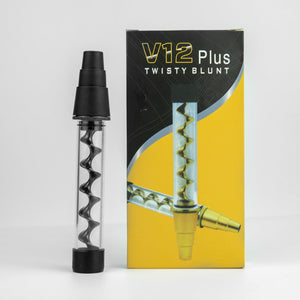 
                  
                    Load image into Gallery viewer, Glass Blunt Hand Pipe - Multiple Colors 5&amp;quot;
                  
                