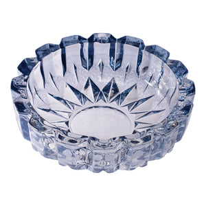 
                  
                    Load image into Gallery viewer, Exquisite Gem-cut Glass Ashtray - Blue
                  
                