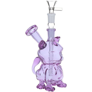 
                  
                    Load image into Gallery viewer, Purr-haps It&amp;#39;s A Cat Glass Water Pipe - 6&amp;quot; / 14mm F
                  
                