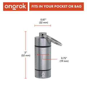 
                  
                    Load image into Gallery viewer, Ongrok Small Storage Keychain
                  
                