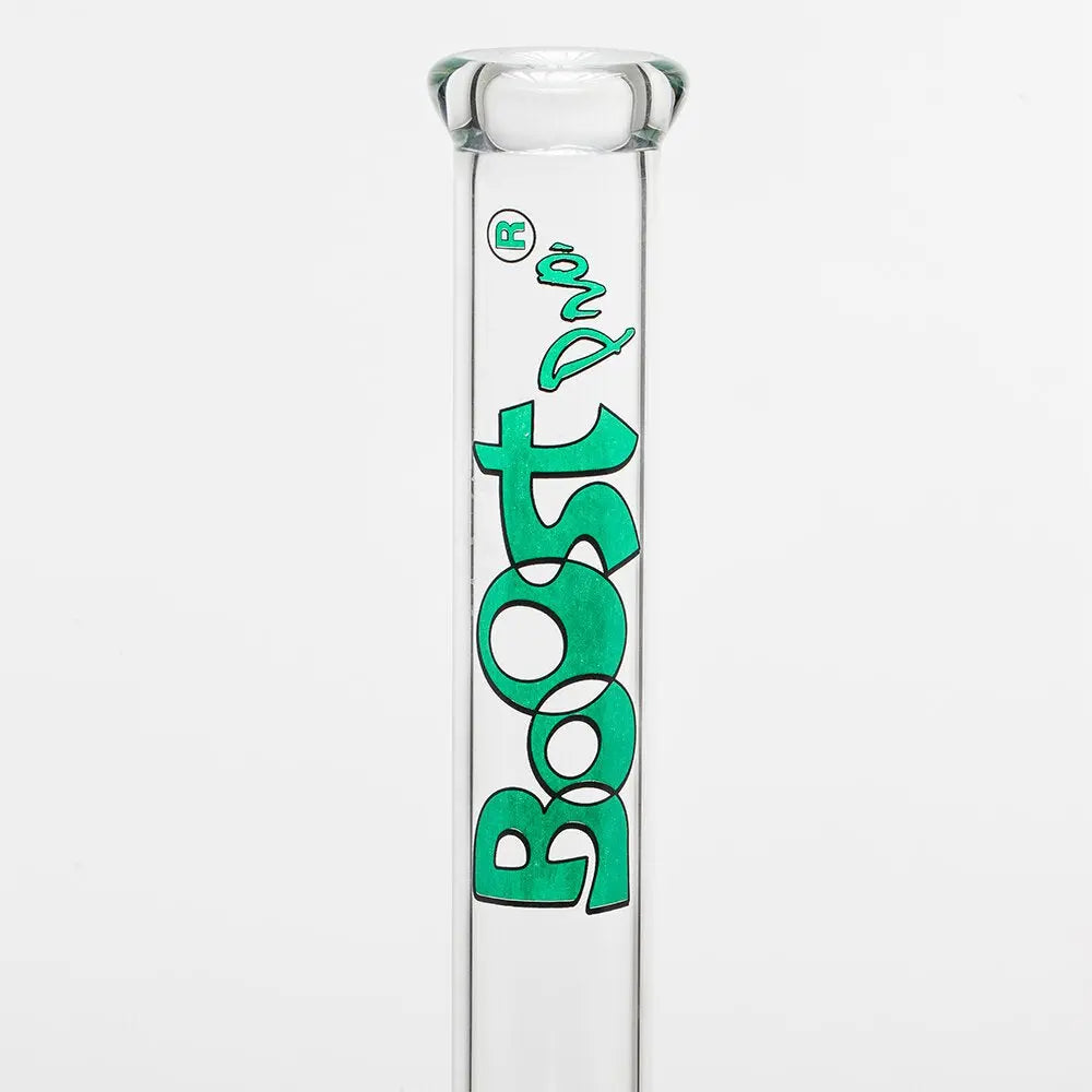 
                  
                    Load image into Gallery viewer, 17&amp;quot; Green Beaker Base Glass Water Pipe
                  
                